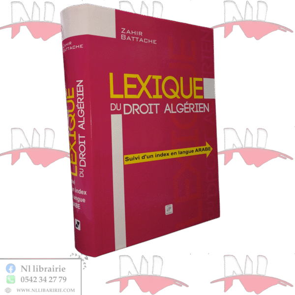 lexique du droit algérien suivis d'un index en langue arabe